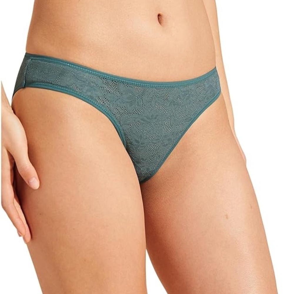 NWT Eberjey Women’s Soft Stretch Thong in Agave in size Large
